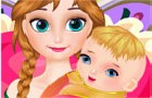 Juego Anna Frozen es Madre